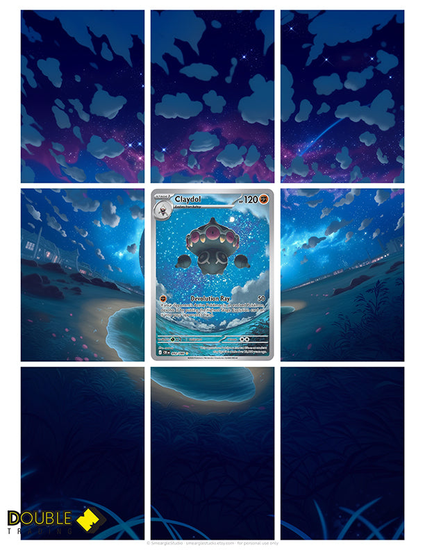 Claydol #92 Extended Art for 9 Page Binder