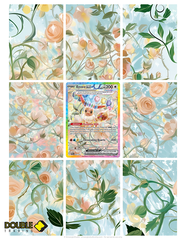 EEVEE 167 Extended Art for 9 Page Binder