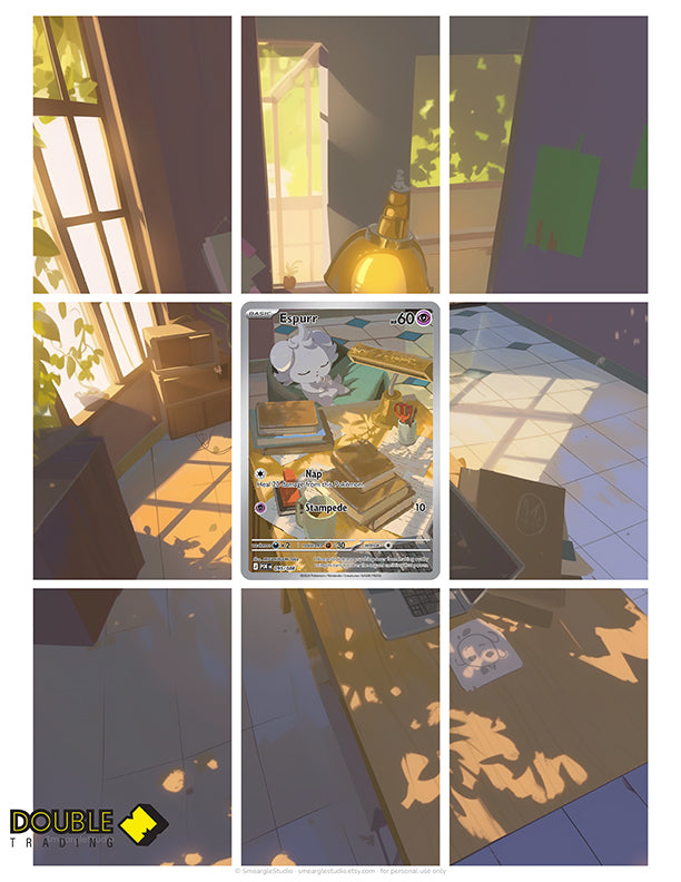 Espurr #95 Extended Art for 9 Page Binder