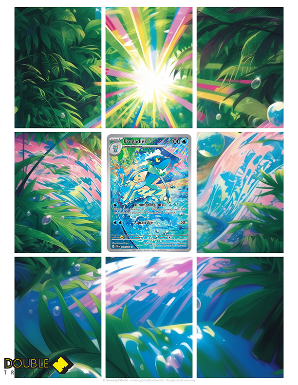 Frogadier 089 Extended Art for 9 Page Binder