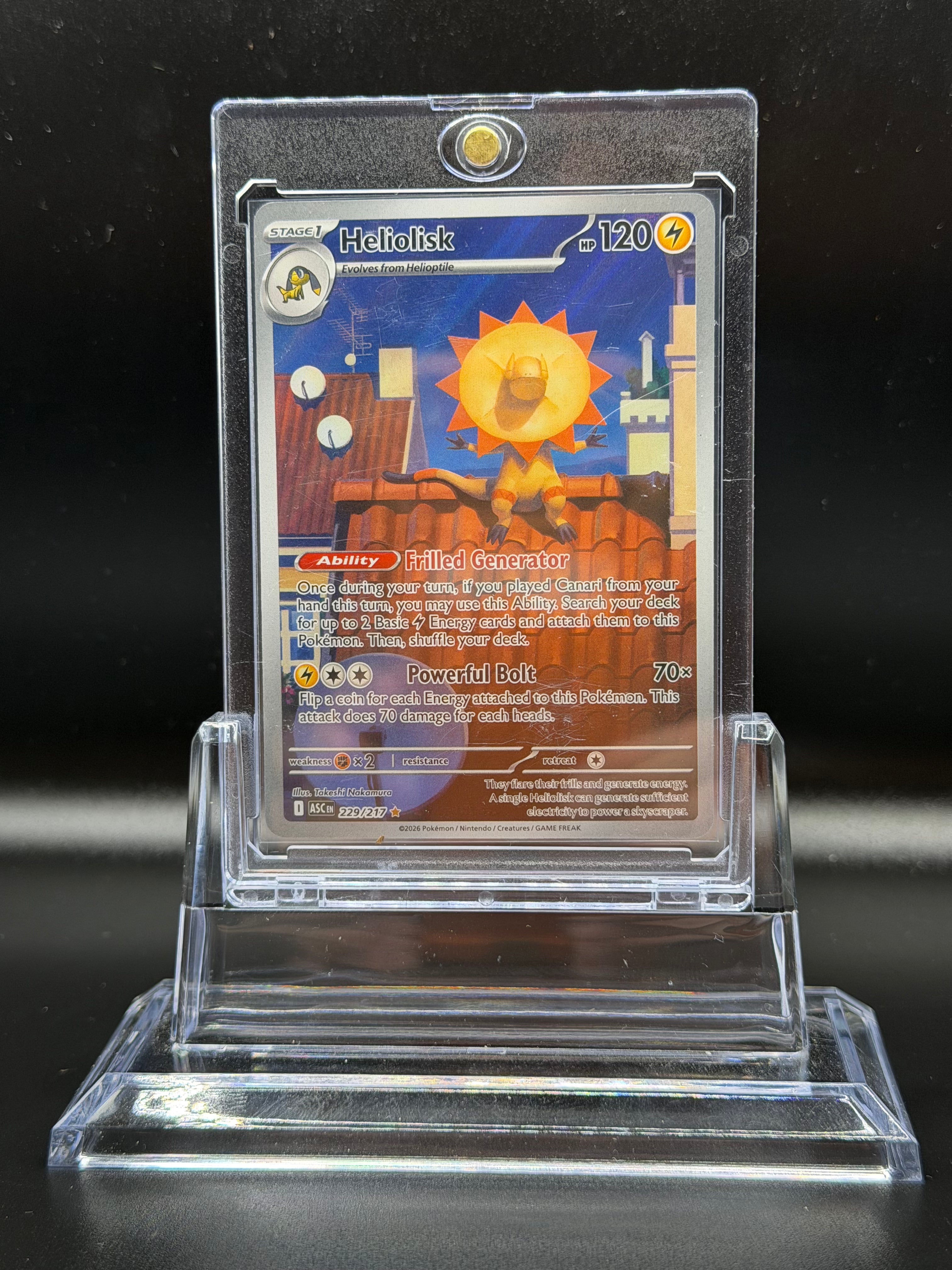 Heliolisk Full Art Illustration Rare