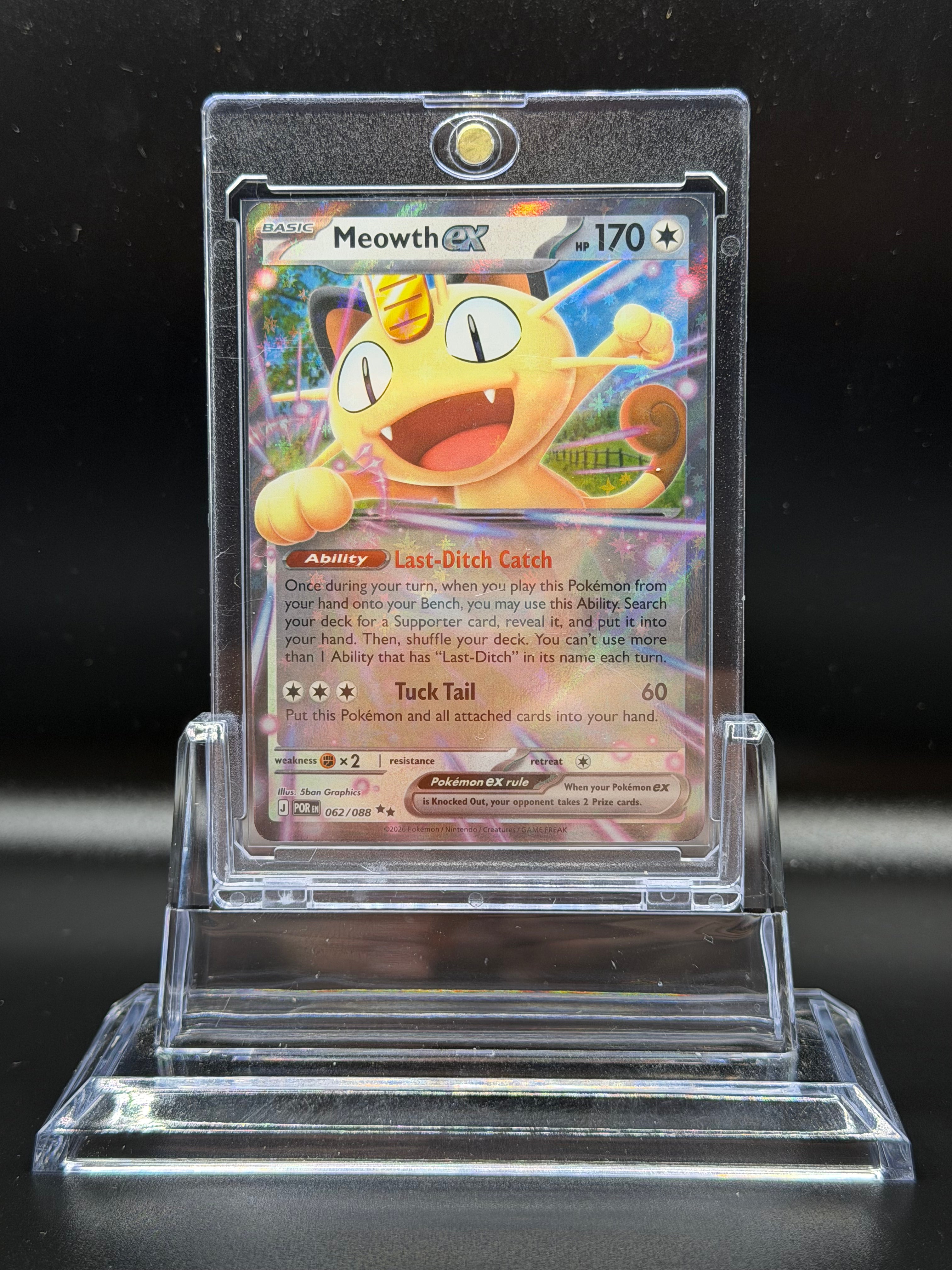 Meowth EX 062