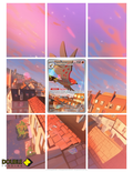 Talonflame 091 Extended Art for 9 Page Binder